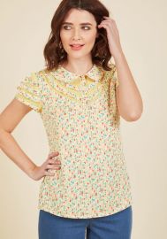 Cater to Your Quirk Top at ModCloth