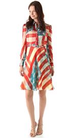 Catherine Malandrino Flag Dress at Shopbop