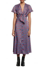 Catny Print Midi Dress by Sandro at Nordstrom