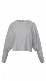 Cavalry Twill Dolman Sleeve Top by Tibi at Tibi