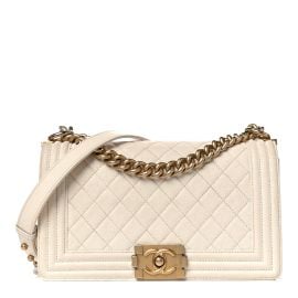 Caviar Quilted Medium Boy Flap by Chanel at Fashionphile