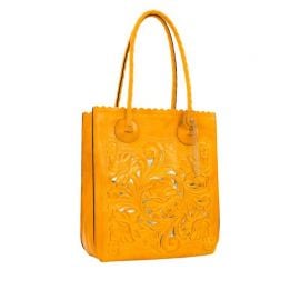 Cavo Tooled Leather Tote by Patricia Nash at HSN