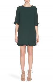 CeCe  Kate  Ruffle Hem Shift Dress  Regular   Petite at Nordstrom