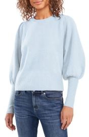 CeCe Puff Sleeve Crewneck Sweater at Nordstrom