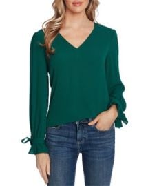 CeCe Tie Sleeve Blouse Bloomingdales at Bloomingdales