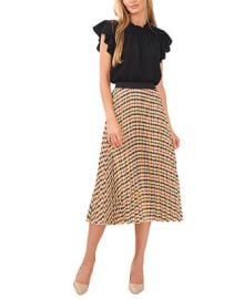 CeCe Womens Pleated Elastic Waist Skirt Reviews - Skirts - Women - Macys at Macys