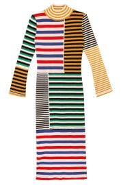 Cecil Dress Multi Stripe LF MARKEY at LF Markey