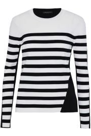 Cecilee Stripe Merino Wool Blend Pullover by Rag & Bone at The Outnet