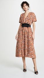 Cedric Charlier Floral Dress at Shopbop