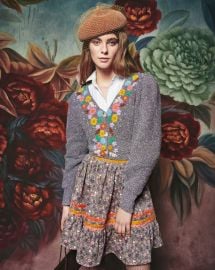 CeliaB Redwood Embroidered Cardigan Atterley at Atterly