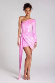 Celina Pink Dress at Nadine MErabi