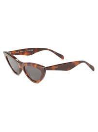 Celine 56MM Narrow Reverse Cat Eye Sunglasses at Saks Off 5th