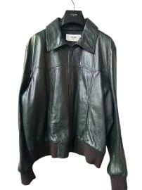 Celine Celine Western Green Leather Jacket Grailed at Grailed