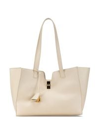 Celine Pre-Owned 21st Century Smooth Calfskin Soft 16 Cabas Tote Bag White at Farfetch