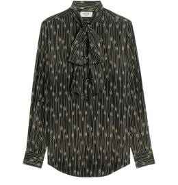 Celine Romy shirt in crepe de chine at 24S