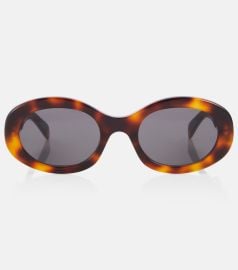 Celine Triomphe 01 oval sunglasses at Mytheresa