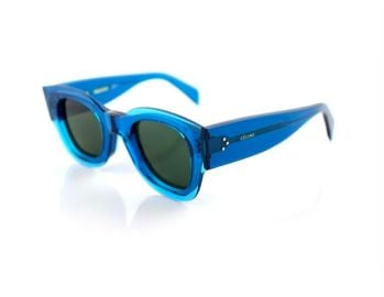 Celine Zoe Sunglasses Petrol Blue Crystal at Nordstrom