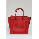 Celine tote in red at Portero