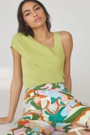 Central Park West Asymmetric Tank Top at Anthropologie