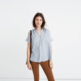 Central Shirt in Chambray Stripe at Madewell