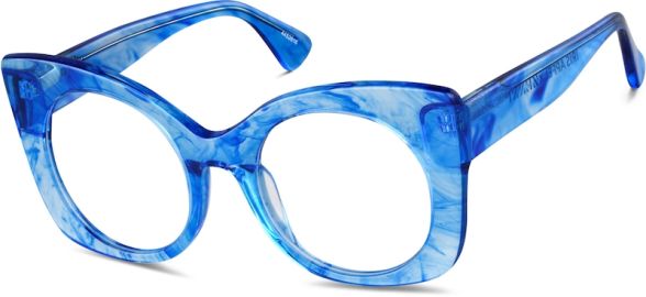 Cerulean Whats New Pussycat 4452616 Zenni Optical at Zenni Optical