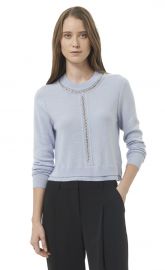 Chain Crop Pullover at Rebecca Taylor