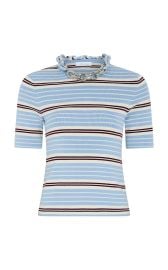 Chain-Detailed Silk-Cotton Blend Sweater By Rabanne at Moda Operandi