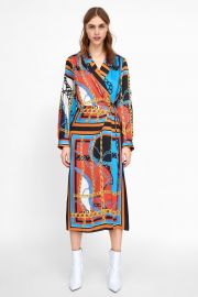 Chain Print Dress by Zara at Zara