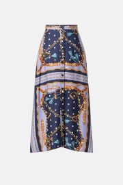 Chain Scarf Print Skirt by Maje Rent the Runway at Rent the Runway