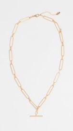 Chain T Bar Choker Necklace at Shopbop