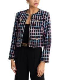 Chainlink Print Tweed Jacket - Exclusive at Bloomingdales