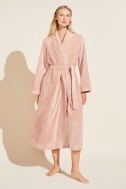 Chalet Recycled Plush Robe - Rose Cloud - Eberjey at Eberjey