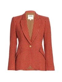 Chamberlain Houndstooth Blazer by L\'Agence at Saks Fifth Avenue