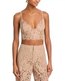 Chamberlain Lace Blazer, Aislin Lace Bralette Top & Livvy Lace Straight Leg Trousers at Bloomingdales