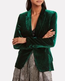 Chamberlain Velvet Blazer at Intermix