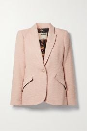 Chamberlain cotton-blend bouclé-tweed blazer at L'Agence