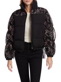 Chambers Combo Fleece Jacket by Sandy Liang at Saks Off 5th