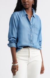 Chambray Button-Up Shirt at Nordstrom
