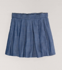 Chambray Circle Skirt at American Eagle