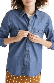 Chambray Classic Button-Up Shirt at Nordstrom