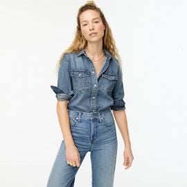 Chambray shirt at J. Crew