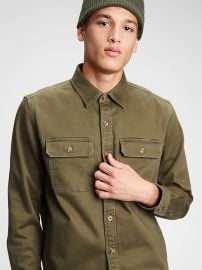 Chamois Shirt Jacket at Gap