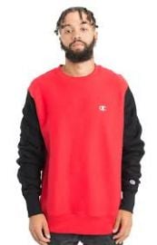 Champion Reverse Weave Colorblock Crewneck at MLTD