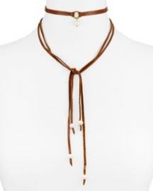 Chan Luu Leather  amp  Cultured Freshwater Pearl Wrap Choker Necklace  40  034 at Bloomingdales