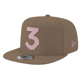 Chance 3 New Era KhakiPink Hat Chance the Rapper Official at Chance the Rapper