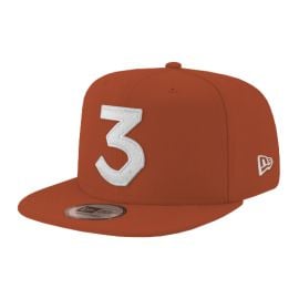 Chance 3 New Era Rust OrangeWhite Hat Chance the Rapper Official at Chance the Rapper