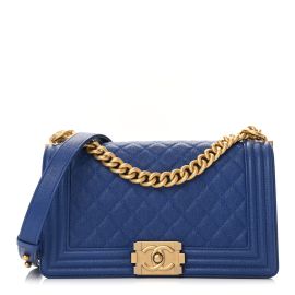 Chanel Caviar Quilted Medium Boy Flap Bag at Fashionphile