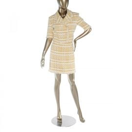 Chanel Cropped Tweed Jacket & Skirt Set at Janet Mandell