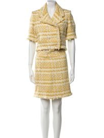 Chanel Fantasy Tweed Suit Set at The Real Real