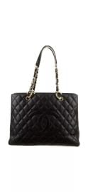 Chanel Grand Shopping Caviar Skin Chain Tote Bag at eBay